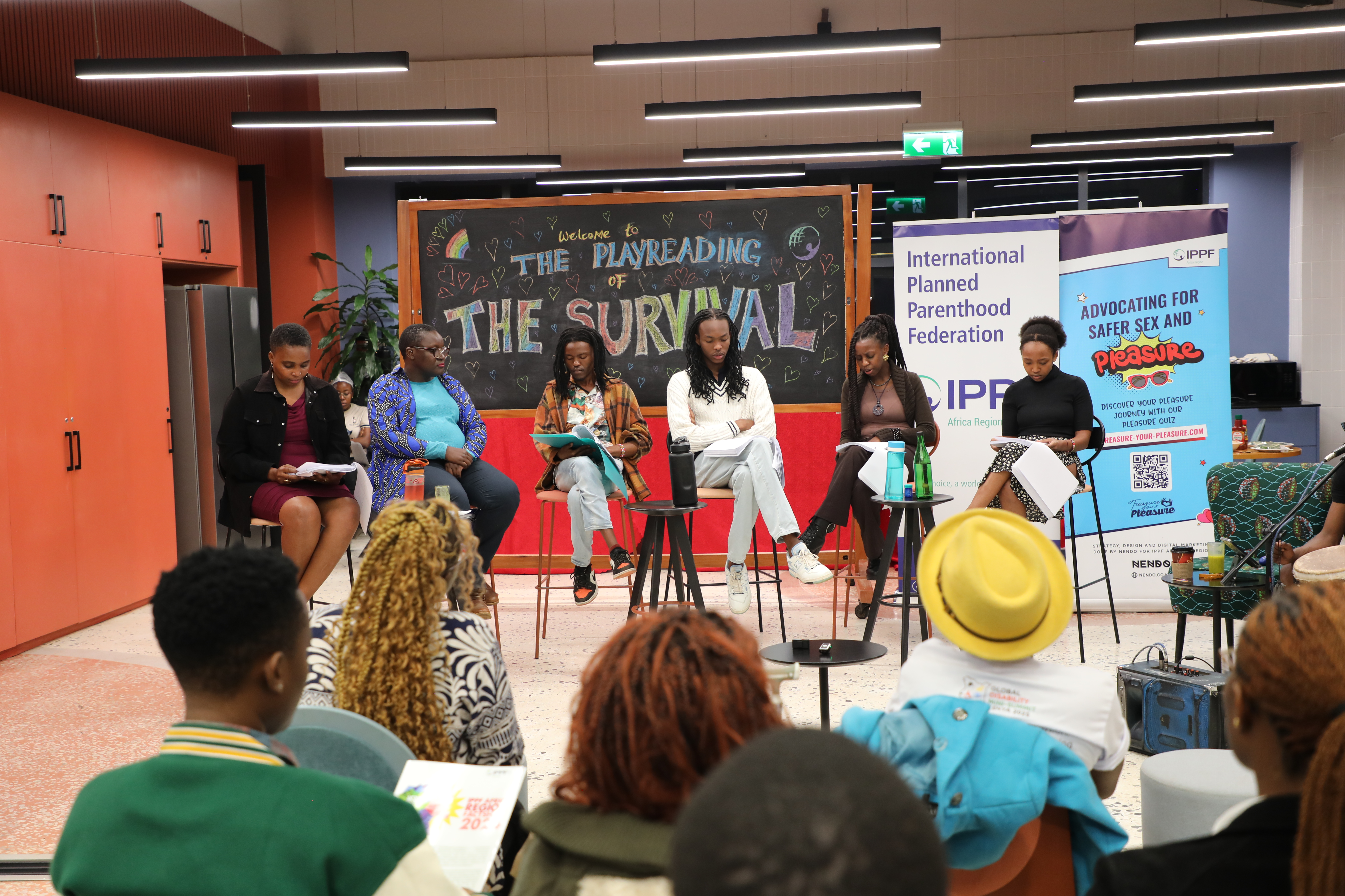 Reading of the play "The Survival" by Achiro P. Olwoch.