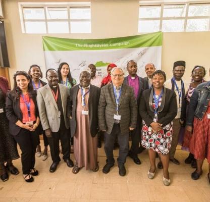 Inter-faith leaders’ training conducted by Faith to Action Network, in Nairobi