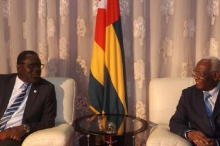IPPFAR delegation met with The President of the National Assembly of Togo Mr. Drama Dramani