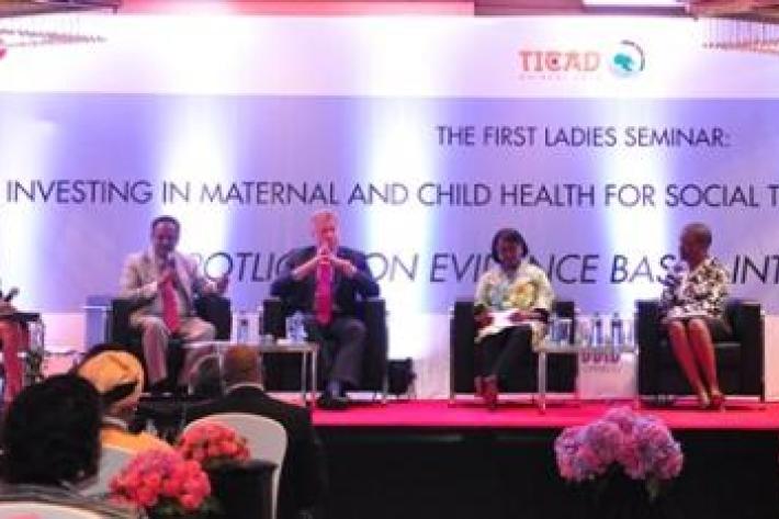  IPPF Director General Tewodros Melesse during an African First Ladies’ seminar