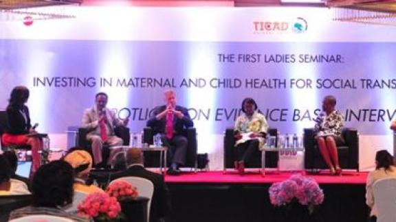  IPPF Director General Tewodros Melesse during an African First Ladies’ seminar