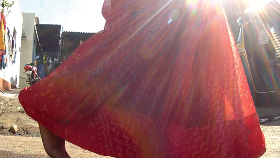 Girl walking 