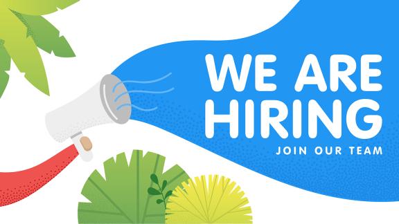 We are hiring