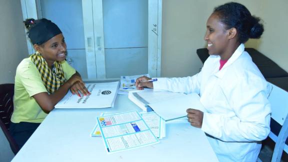 Women and young women in Tigray are forced to travel long distances or go without car after local health centers were reduced to rubble.